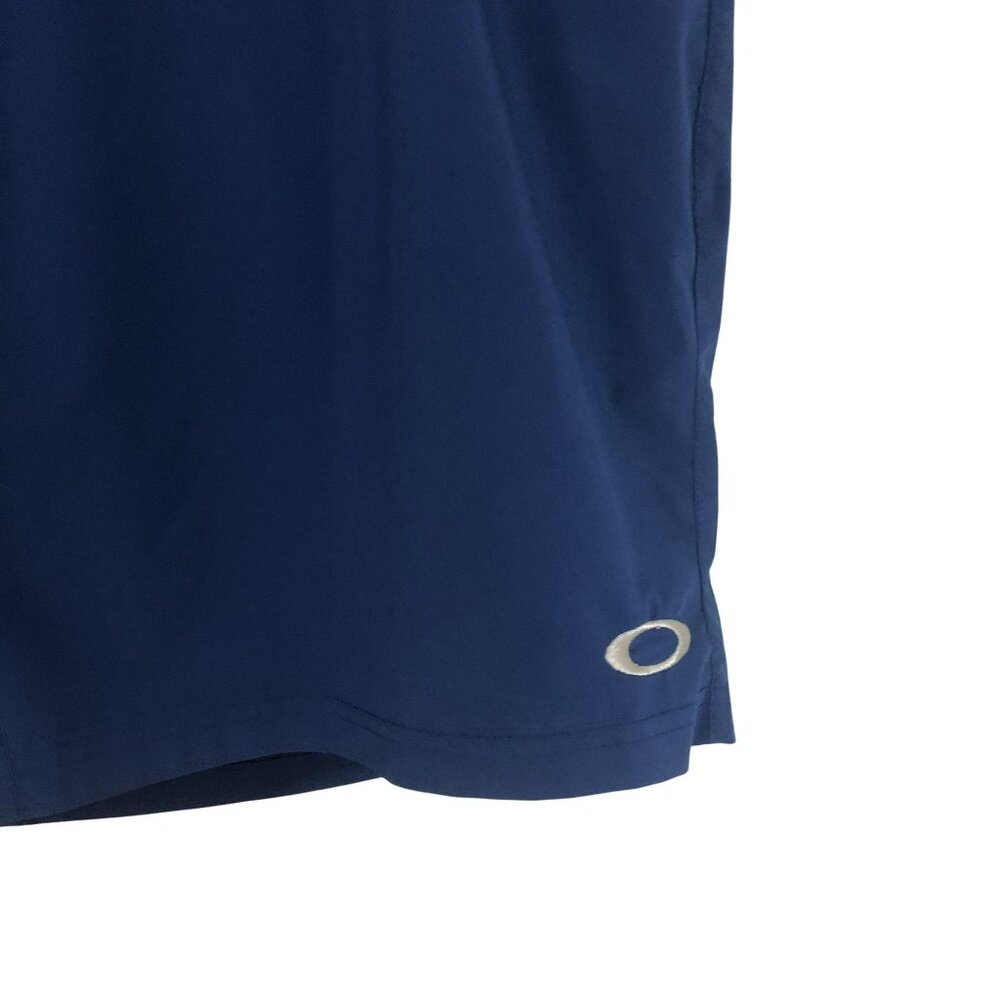 Oakley Shorts Casual Lightweight & Breathable With Pockets Mens Blue Size 38W - Picture 4 of 13